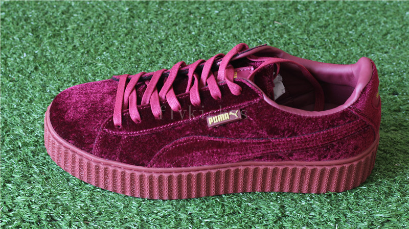 Rihanna Puma X Fenty Creepers Red Wine